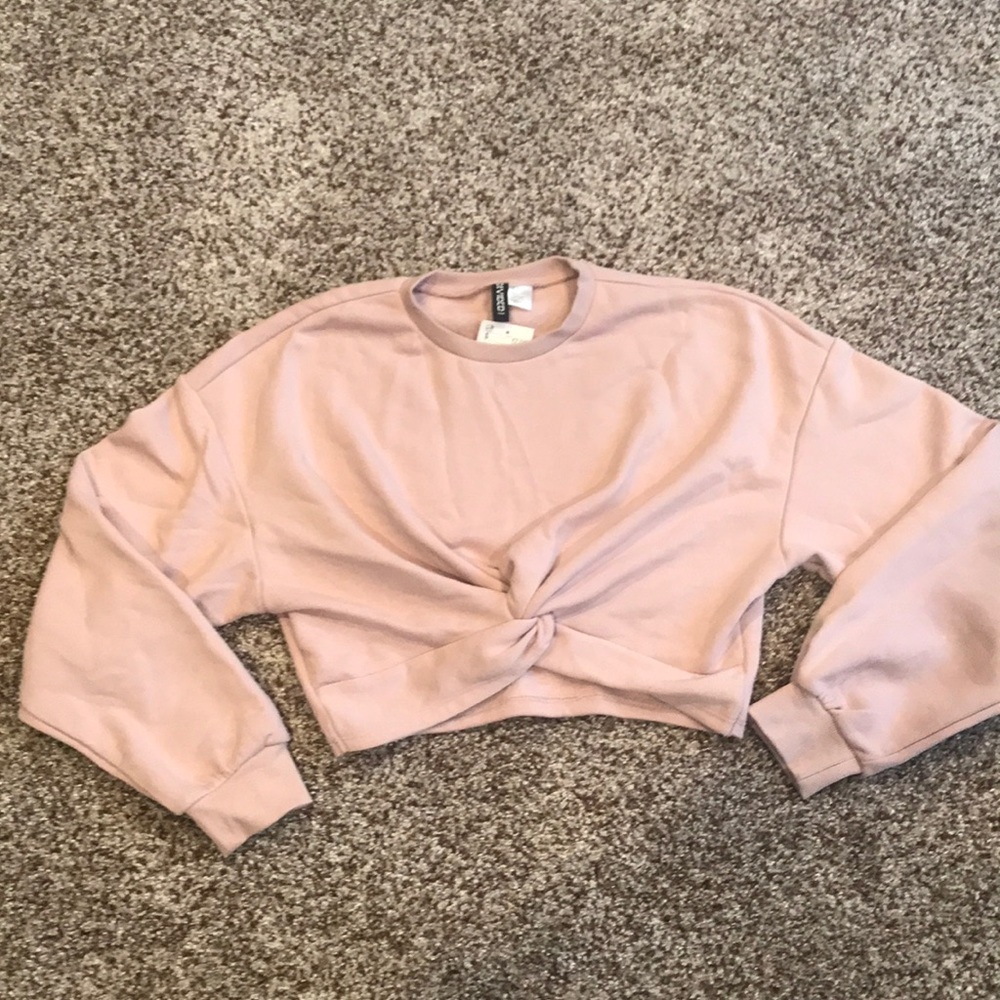 Mini fleece sweatshirt